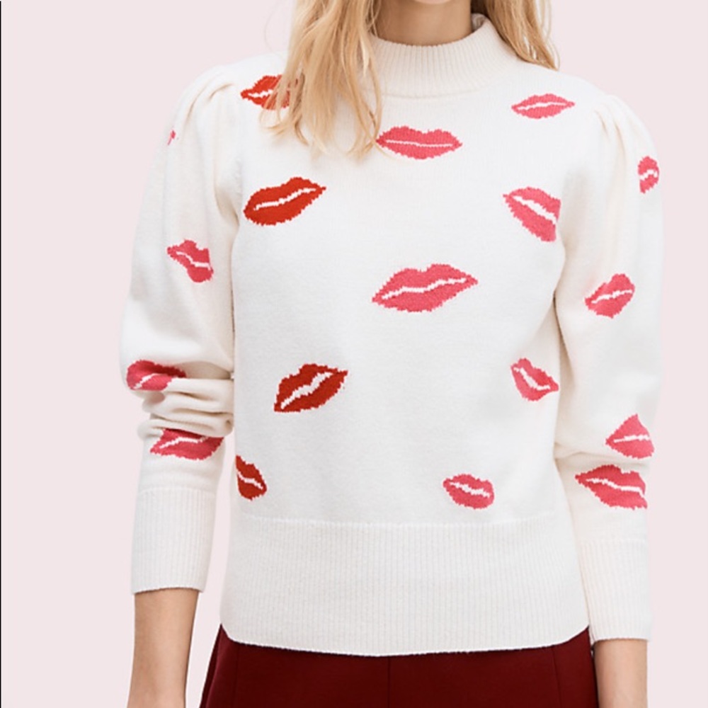 Kate Spade Lip Sweater